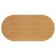Olton Large Slab Leg Boardroom Meeting Table